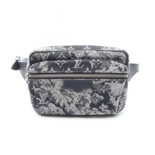 Louis Vuitton Men's Bum Bag, Outdoor Waist Canvas and Leather with Monogram Tape