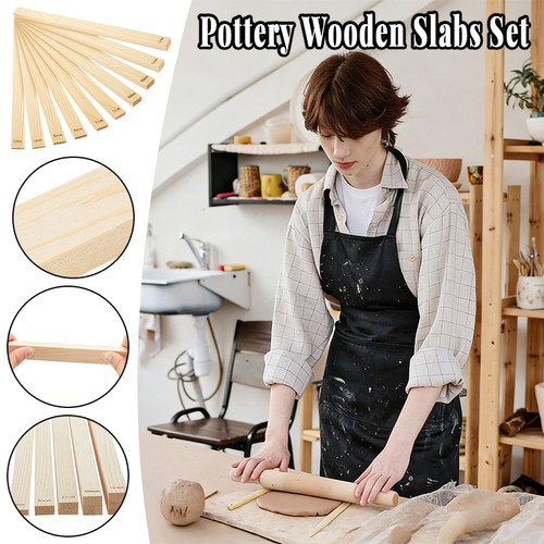 Wooden rolling pin - rolling, guides