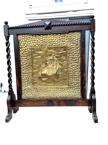 Antique vintage wooden barley - antique,