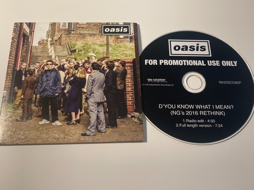 Oasis rare 2016 - 2trk, card