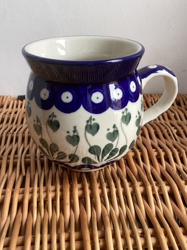 Polish pottery mug large - polish,