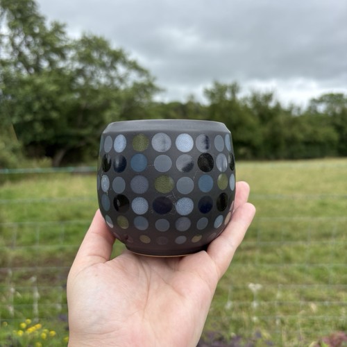 Denby jet dots - denby, bowl