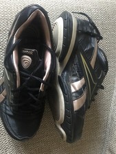 Reebok Easy Tone Trainers Womens Size 6 Black rose gold  Running Jogging Gym