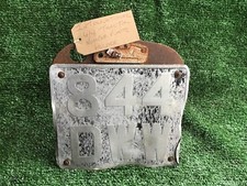 International 414 Tractor Number Plate Holder.