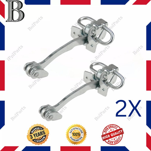 Front check strap door - 2x,