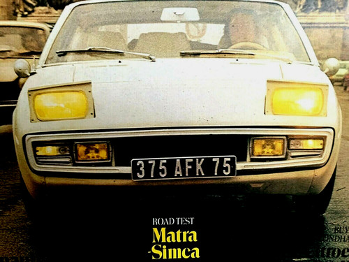 Matra simca bagheera - bagheera,
