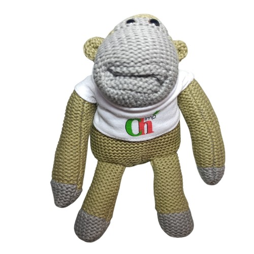 Tips tea chimp monkey - monkey, plush