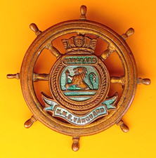 HMS Vanguard WWI Brass &