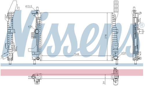 Nissens engine coolant - nissens,