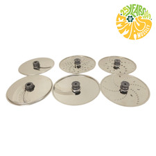 Kenwood Chef Food Processor Attachment Discs x 6 New Graters Slicers 5620085279