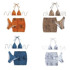 3Pieces Swimsuit Set with