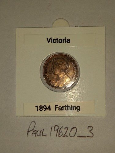 Victoria 1894 farthing - victoria,