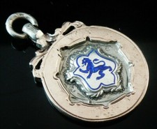 Sterling Silver Gold Enamel