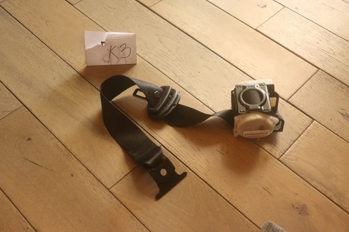 Saab rear seatbelt black used - saab,
