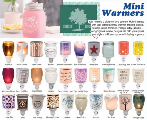 Scentsy mini warmers - mini,