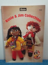 ROSIE & JIM COLLECTION - ROBIN CHARACTER KNITTING PATTERNS - RARE 16 PG BOOKLET