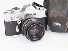 Petri FT EE 35mm SLR camera & Petri CC 55mm 1:1.8 lens W91