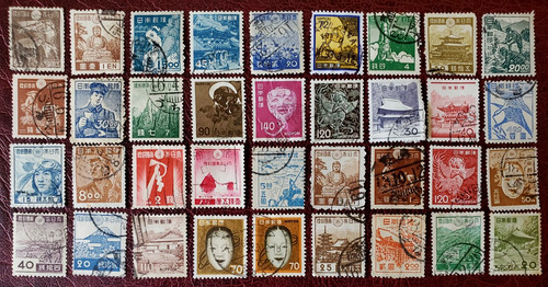 Japan stamps lot 02p - 36, lot#02p