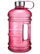 Motivational Water Bottle 2 2 Litres Gallon Large Sports Workout Shaker Mixer UK
