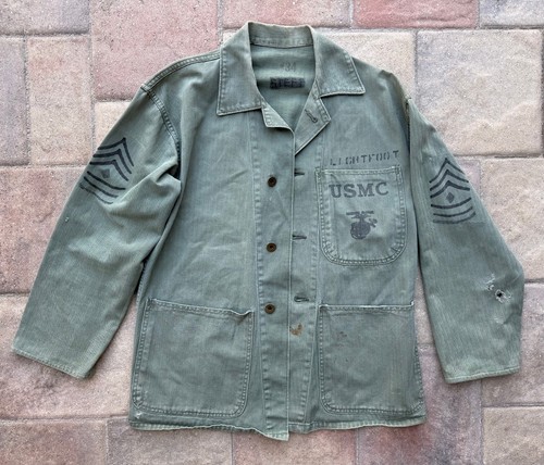 Vintage usmc p47 hbt military - p47,