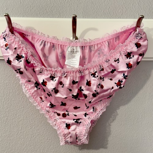 New pink sissy panties size - pink,