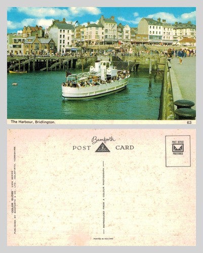 Postcard the harbour - postcard,