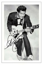 Chuck Berry 50s Music Signed