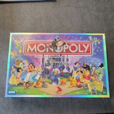 Monopoly Game By Parker Brothers The Disney Edition. 2001. 8 collectible metal