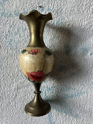 Vintage brass enamelled - vintage, *