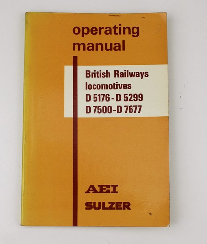 Operating manual british - operating,