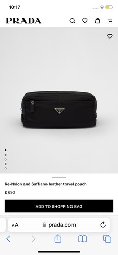 Prada nylon and saffiano - prada,