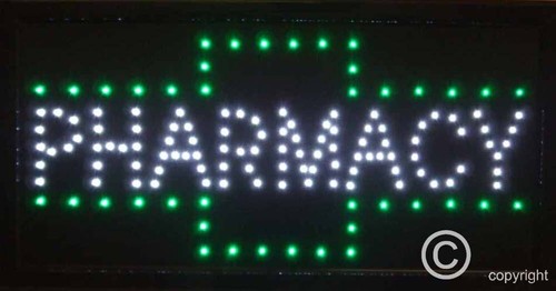 Flashing pharmacy led new - pharmacy,