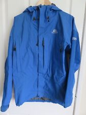 Mountain Equipment Men’s Kongur Gore-tex Pro Shell Jacket Size Small Blue