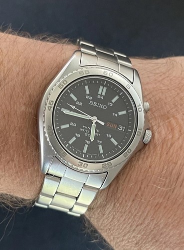 Seiko kinetic 5m43 0d40 - seiko,