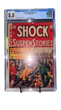 Shock SuspenStories #2 - E.C. Comics 1952 CGC 5.0 PRE CODE HORROR - Golden Age
