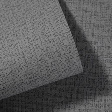 Grey Linen Effect Wallpaper