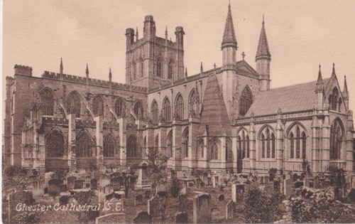 Postcard chester cheshire - postcard,