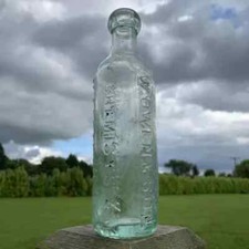 Old Victorian Glass Bottle W