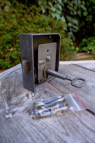 Antique vintage door lock - antique,