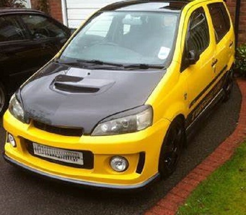Carbon fiber headlight eyelids - fiber,