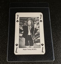 1993 Kerrang Card AC/DC Angus