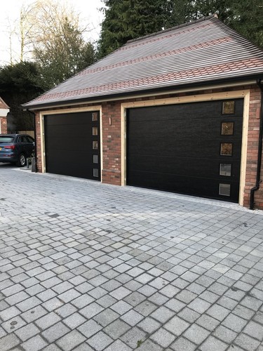 Sectional garage door - sectional,