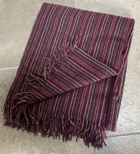 Bronte pure merino wool throw - pure,