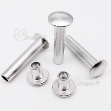 10/50pcs M2-M6 Aluminum Round