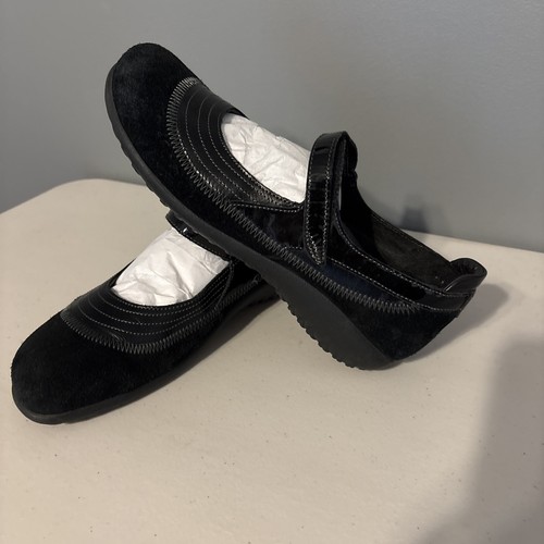 Naot women black - black, nubuck