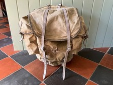 Karrimor Vintage Canvas Rucksack 1960s Metal Frame, Canvas, Leather