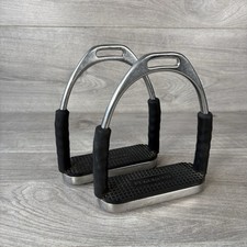 Sprenger System 4 Bendy Stirrup Irons 4 3/4"  / 12cm Very Good Condition