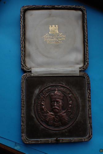 1910 1911 coronation medal - coronation,