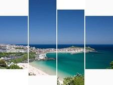 Huge Large 4 Panel Set St.Ives