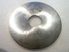 HSS Slitting Saw 2.500"dia x